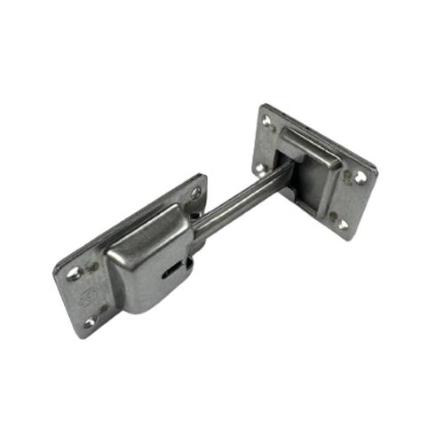 Door holder T + counterpart, stainless steel