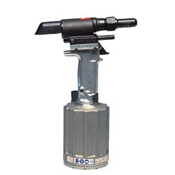 Pneumatic-hydraulic rivet tool with intake - HUCK 256