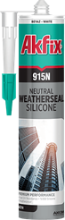 Akfix 915N Weatherseal Silicone Neutral  Black