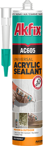 Akfix AC605 Acrylic Sealant 310Ml Black