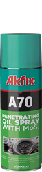 Akfix A70 Penetrating Oil Spray 200Ml