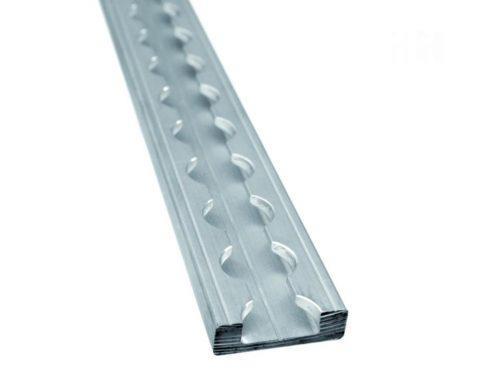 Anchoring rail – Airline 34x9,6x6000mm, without holes