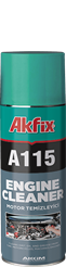 Akfix A115 Čistič motorů ve spreji 500 ml