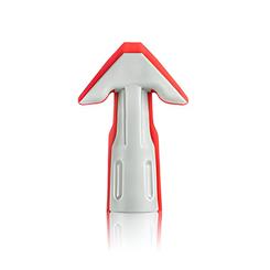 Spatula attachment for cartridge SI - red (5 mm straight joints)
